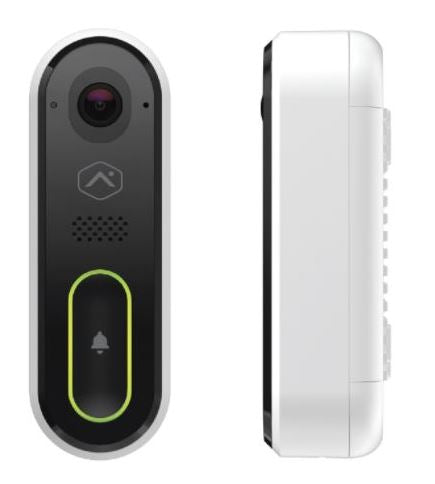Technologically Advanced Video Doorbell allowing you to monitor the entire doorway area. Two-Way Audio and full portrait viewing in the app make it easier than ever to see a speak with visitors. Plus it uses video analytics to minimize false-positive motion detection and to enable rapid detection of people, so you receive alerts even if visitors don't ring the bell.